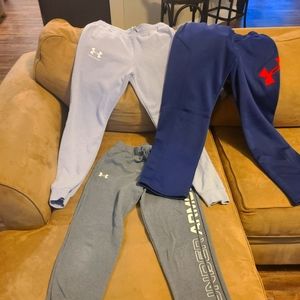 Under armour pants youth large